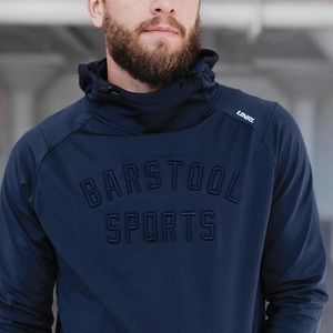 UNRL X Barstool Sports Monochrome Crossover Hoodie II